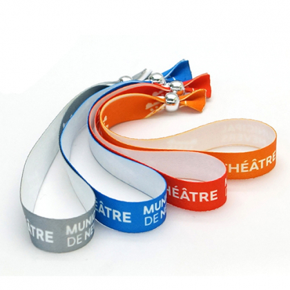 Pulseras de tela personalizadas baratas