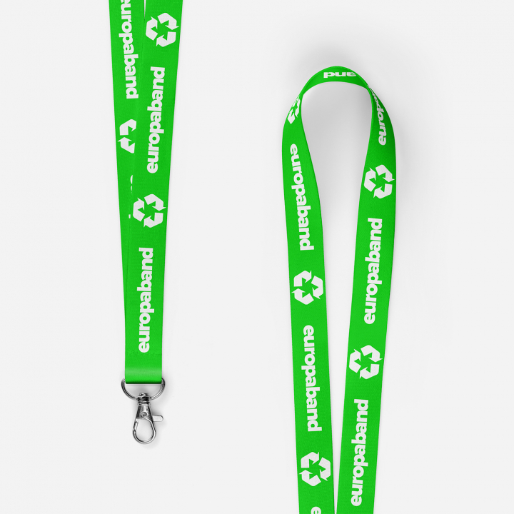 Lanyards RPET Quadri clásico