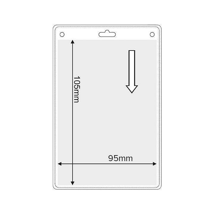 Congreso vertical 95 x 105 mm