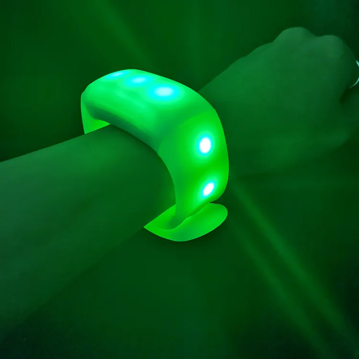 Pulseras luminosas con 10 LED