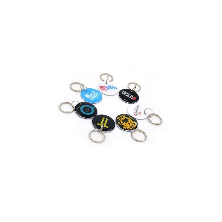 Llaveros RFID con Doming a Todo Color