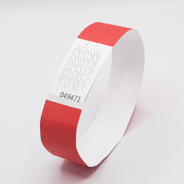 Pulseras Tyvek sin marcado