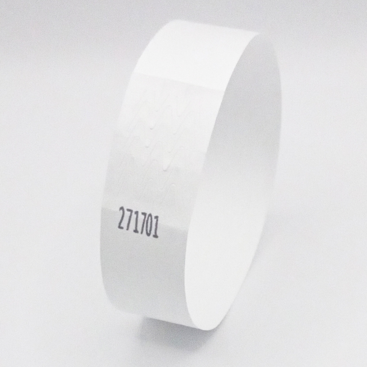 Pulseras Tyvek sin marcado