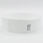 Pulseras Tyvek sin marcado