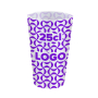 Vasos reutilizables personalizados de 25 cl con impresión a un color