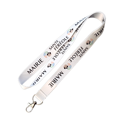 Lanyard poliester satinado
