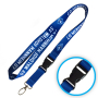 Lanyard poliester satinado + clip desmontable