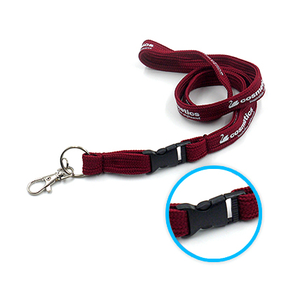 Lanyard Tubular + clip desmontable