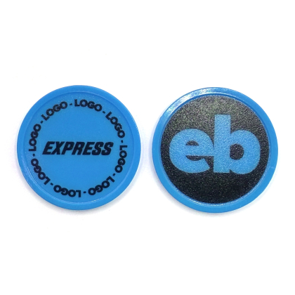 Fichas exprés impresas 1 color 2 caras