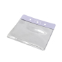 Portatarjetas blando de PVC con refuerzo de color 86x54 mm