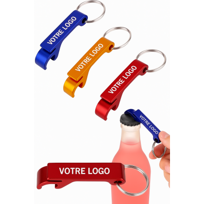 Llavero abrebotellas personalizado