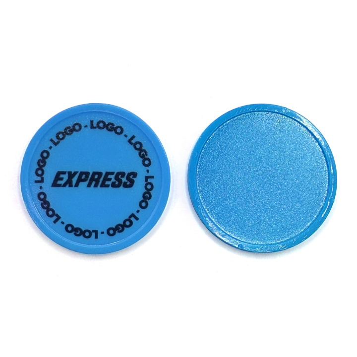 Fichas exprés impresas 1 color