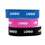 Pulseras Tyvek personalizadas con impresión blanca