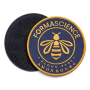 Parche tejido personalizado con velcro macho y hembra
