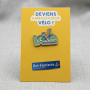 Embalaje individual para pines con tarjeta personalizada