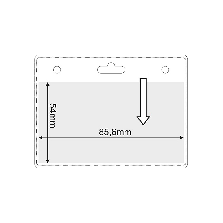 Business horizontal 85,6 x 54 mm