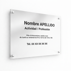 Placas de Señalización