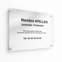 Placas de Señalización